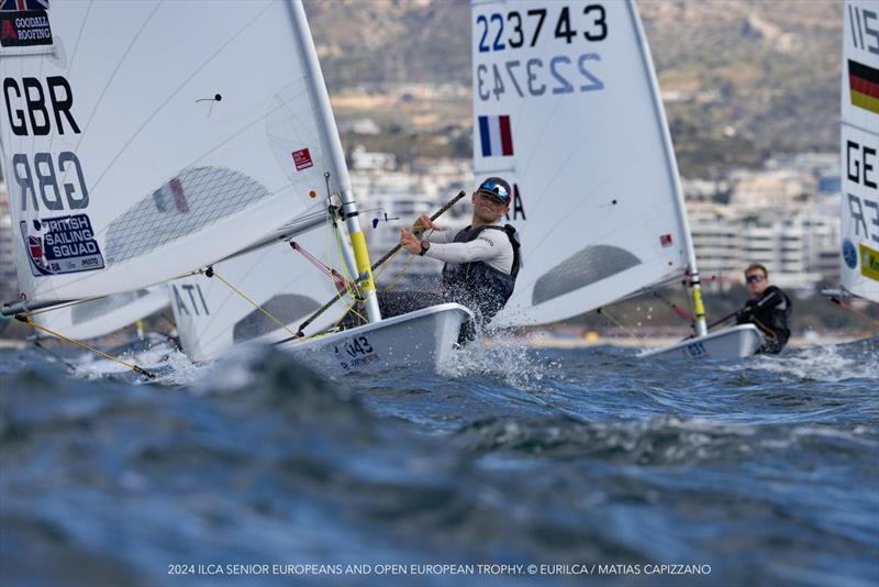 James Percival-Cooke during the ILCA Senior European Championships in Athens - photo © EURILCA / Matias Capizzano