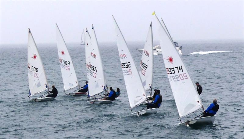 Class 8 start during the RCIYC Nick Cousins Memorial Spring Regatta - photo © Bill Harris