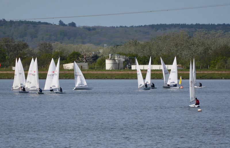 Queen Mary Sailing Club Spring Series Week 6 photo copyright Debbie Osborne taken at Queen Mary Sailing Club and featuring the ILCA 7 class