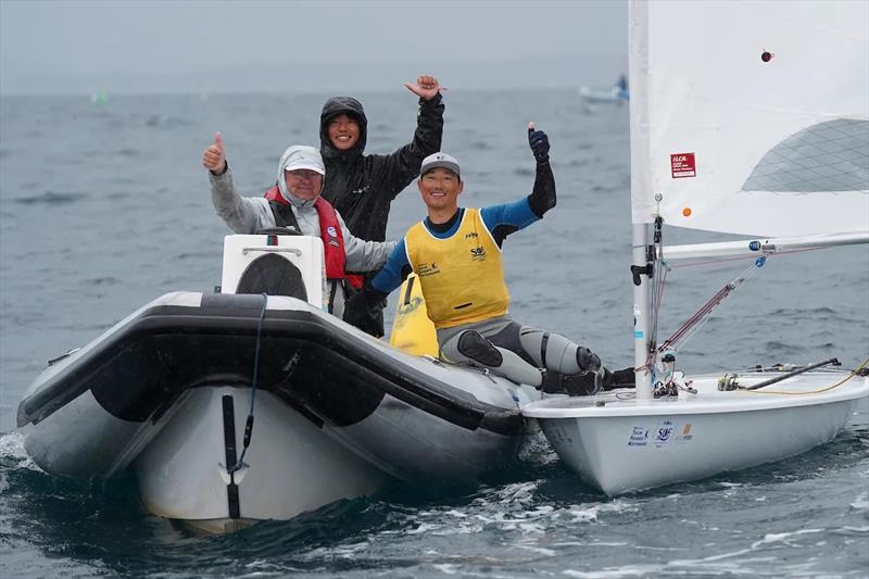 55th Semaine Olympique Française – Toulon Provence Méditerranée. Last Chance Regatta Winner ILCA 7 Winner: Jeemin Ha - photo © Sailing Energy / Semaine Olympique Française