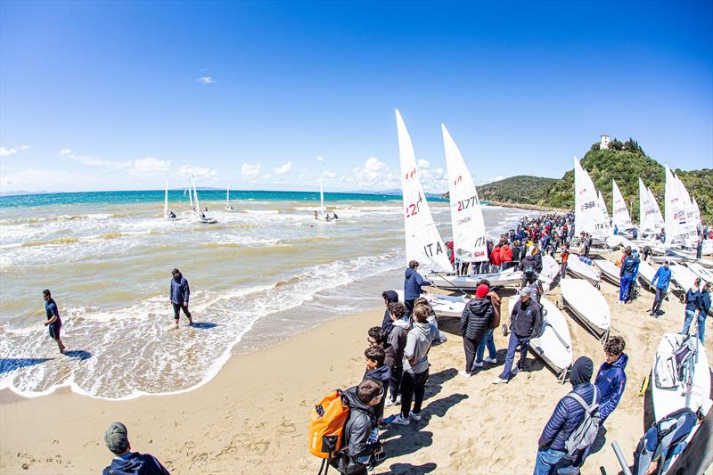 EurILCA Europa Cup Italy at Punta Ala photo copyright Nicola Damonte / Centro Velico Punta Ala taken at Centro Velico Punta Ala and featuring the ILCA 7 class
