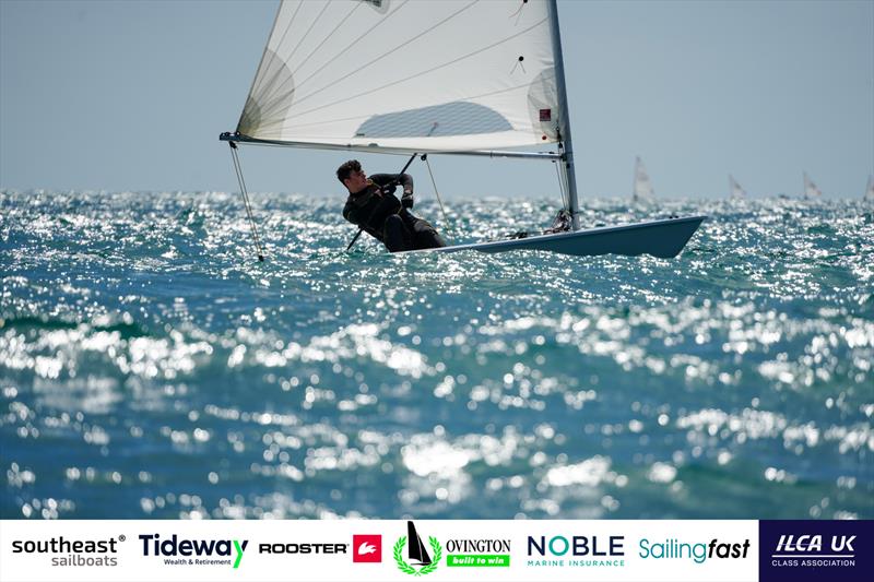 2024 ILCA UK Open & Nationals at the WPNSA Day 2 photo copyright Lotte Johnson / www.lottejohnson.com taken at Weymouth & Portland Sailing Academy and featuring the ILCA 7 class