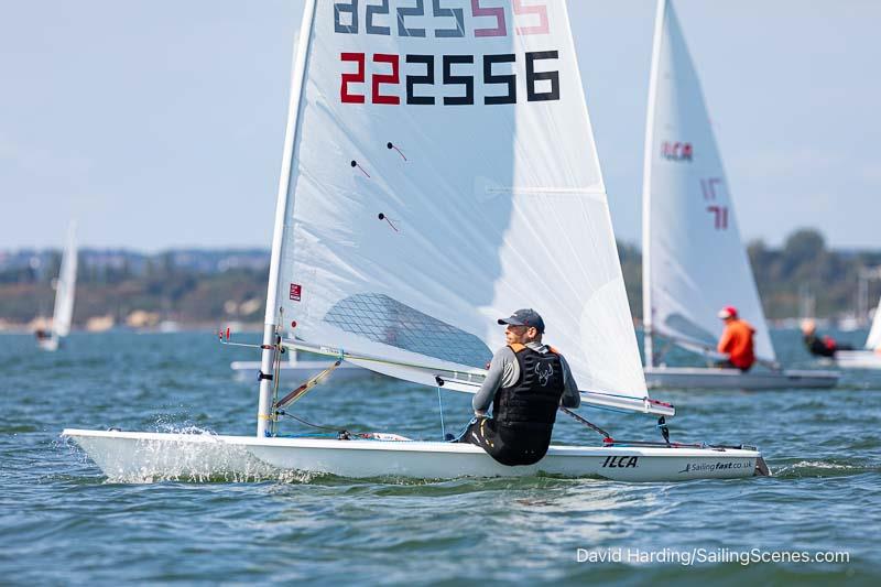 Matt Reid - ILCA 7, on Bournemouth Digital Poole Week 2024 Day 3 photo copyright David Harding / www.sailingscenes.com taken at Parkstone Yacht Club and featuring the ILCA 7 class