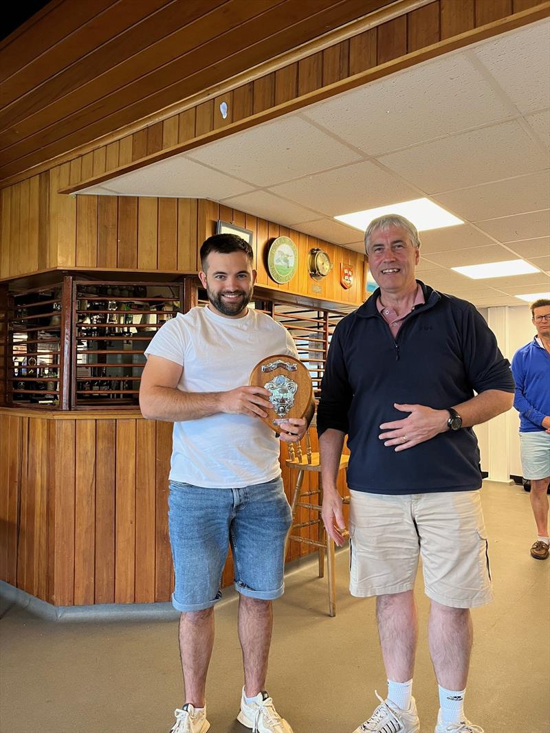 Richard Bettles wins the ILCA Thames Valley Series Open at Fishers Green photo copyright Kevin O'Brien taken at Fishers Green Sailing Club and featuring the ILCA 7 class