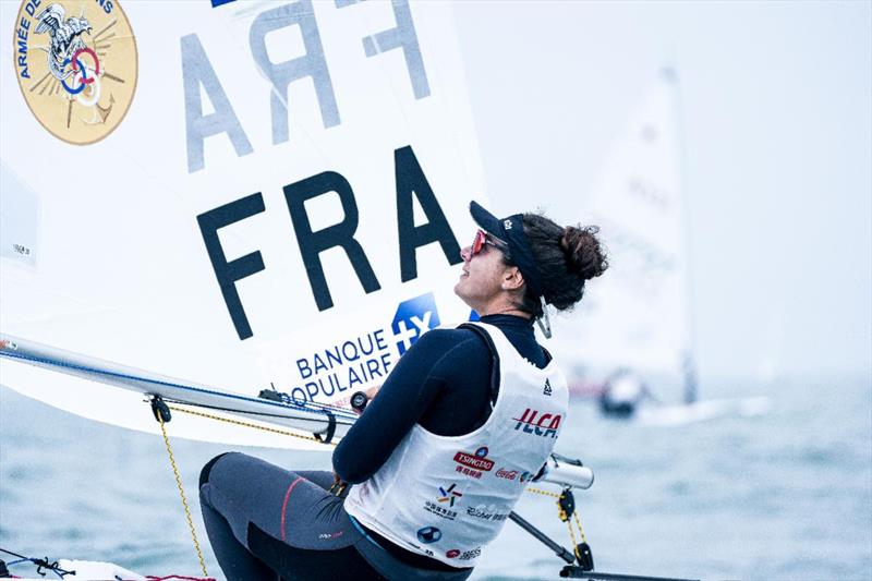 No wind again on day 3 of the ILCA 7 Men's World Championships at Qingdao - photo © Kong XiangJing / ILCA