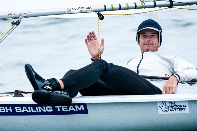 No wind again on day 3 of the ILCA 7 Men's World Championships at Qingdao - photo © Kong XiangJing / ILCA