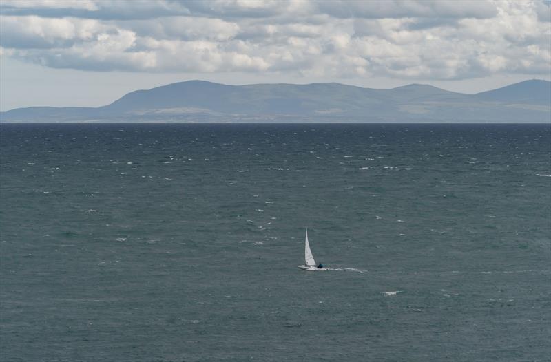 Isle of Man - Andrew Hill-Smith was the third person to sail around GB in a Laser dinghy - photo © A W Scobie
