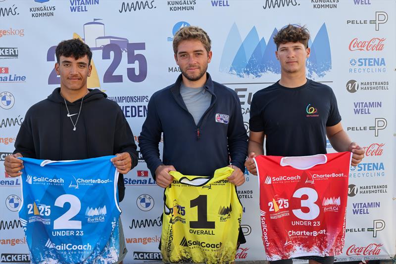 ILCA Senior European Championships in Marstrand, Sweden - ILCA 7 Under 23 European Championship Final Series Race Bibs - photo © Thom Thow / EurILCA