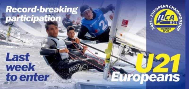 ILCA U21 Europeans - Last week to enter photo copyright EurILCA taken at Jedrilicarskog Kluba Mornar and featuring the ILCA 7 class