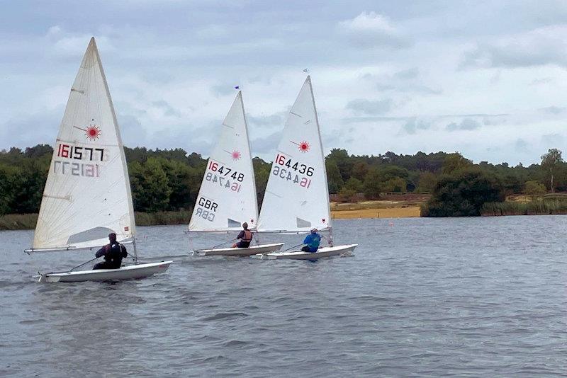 Frensham Pond ILCA open meeting - photo © Bryan Taylor