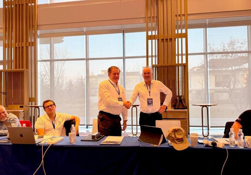 Mark Lyttle Begins His Term as ILCA President photo copyright ILCA taken at  and featuring the ILCA 7 class