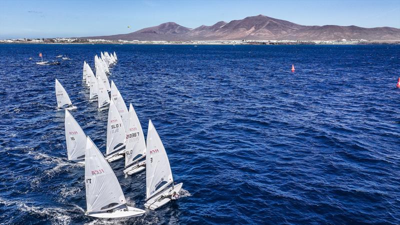 ILCA 7s - Lanzarote International Regatta 2025 photo copyright Sailing Energy taken at Lanzarote Sailing Center and featuring the ILCA 7 class