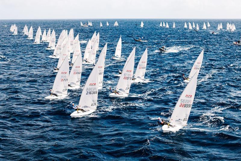 ILCA Under 21 World Championships in Lanzarote day 1 - photo © Jesus Renedo / Sailing Energy