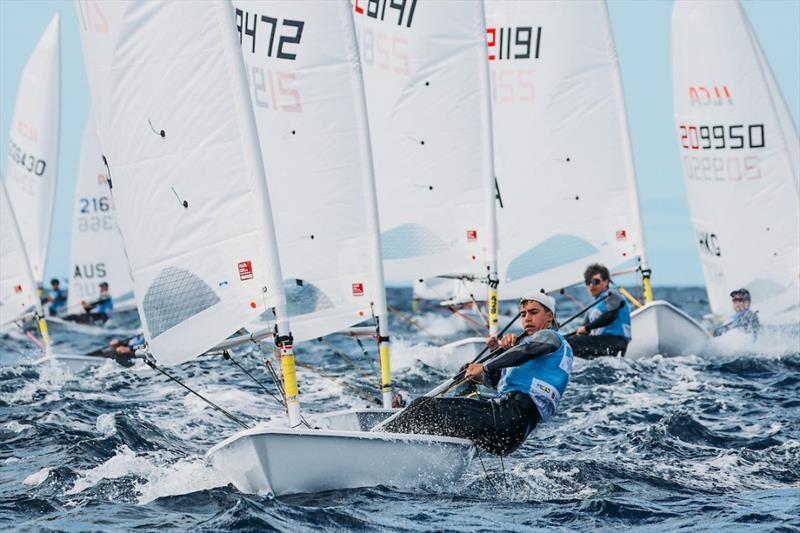 ILCA Under 21 World Championships in Lanzarote day 2 - photo © Jesus Renedo / Sailing Energy