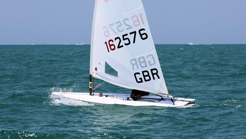 Terry Sutcher on day 3 of the Royal Varuna Yacht Club Open Masters Championship 2026 photo copyright Henry Weidmann taken at Royal Varuna Yacht Club and featuring the ILCA 7 class