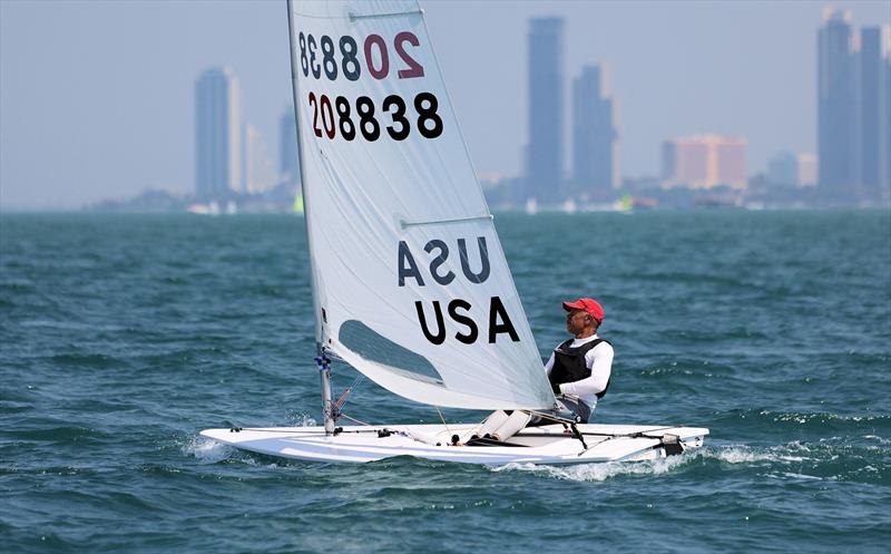 Michael Matan on day 3 of the Royal Varuna Yacht Club Open Masters Championship 2026 - photo © Henry Weidmann
