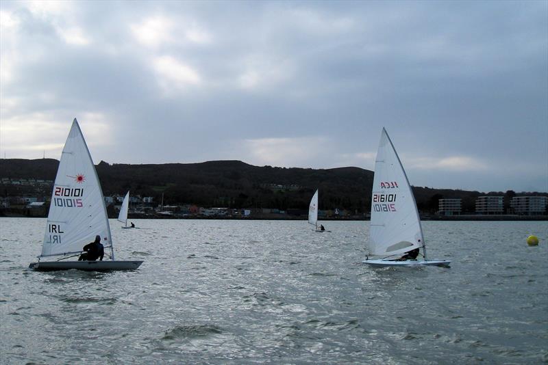D Carr and J McMahon - Howth YC Dinghy Frostbites Spring Series day 5 - photo © Neil Murphy