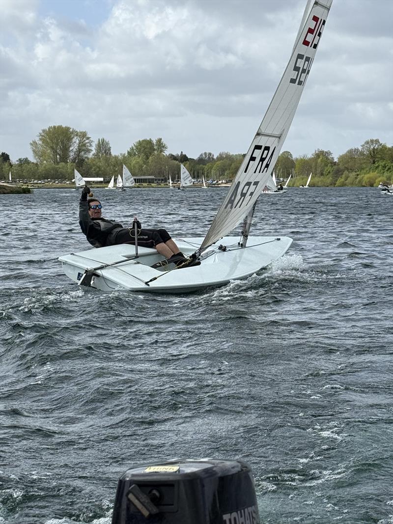 ILCA Thames Valley Grand Prix Series Open at Papercourt Sailing Club photo copyright Sarah Mair taken at Papercourt Sailing Club and featuring the ILCA 7 class