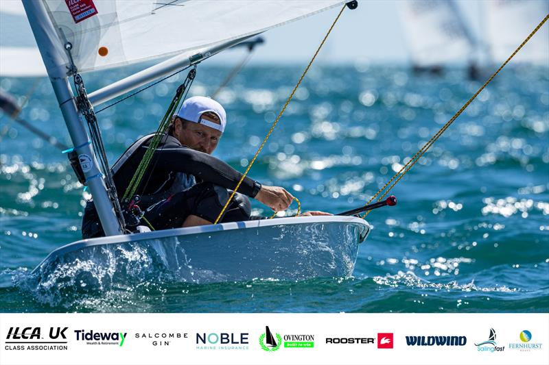 Tideway ILCA 7 Masters UK Nationals at Parkstone photo copyright Phil Jackson / Digital Sailing taken at Parkstone Yacht Club and featuring the ILCA 7 class