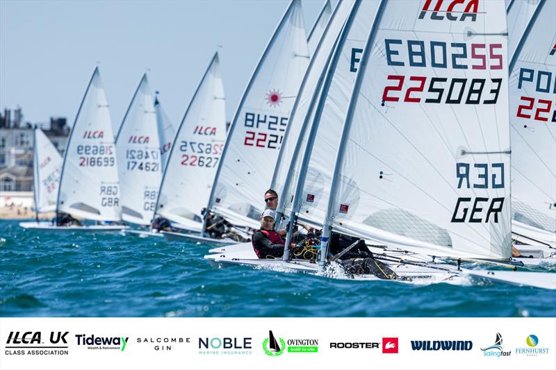 Tideway ILCA 7 Masters UK Nationals at Parkstone photo copyright Phil Jackson / Digital Sailing taken at Parkstone Yacht Club and featuring the ILCA 7 class