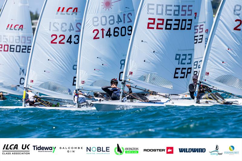 Tideway ILCA 7 Masters UK Nationals at Parkstone photo copyright Phil Jackson / Digital Sailing taken at Parkstone Yacht Club and featuring the ILCA 7 class