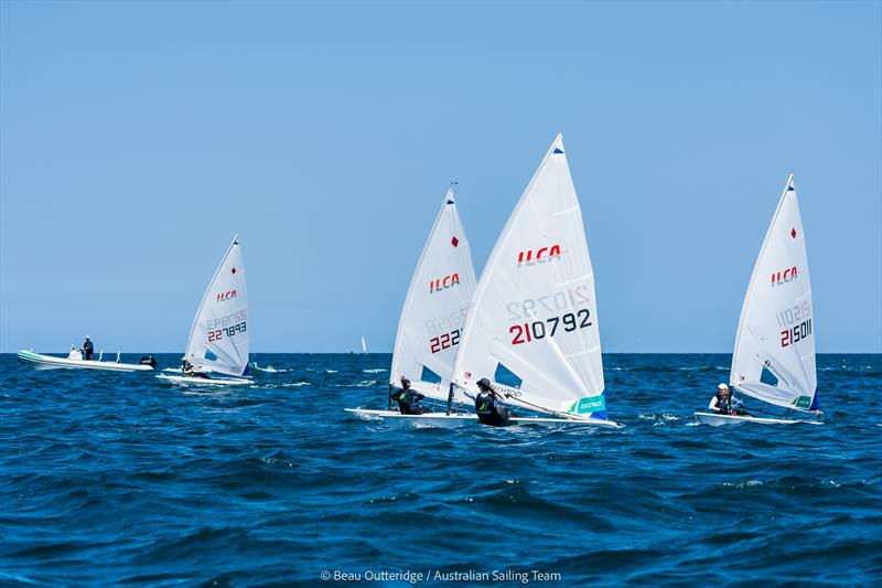 Australian ILCA 6 Squad photo copyright Beau Outteridge taken at  and featuring the ILCA 7 class