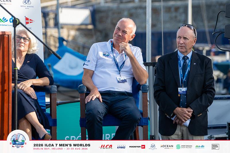 Mark Lyttle, President of the ILCA Class Association - 2026 ILCA 7 Men's World Championship Officially Opens in Dublin Bay - photo © Jordan Roberts / Down Under Sail