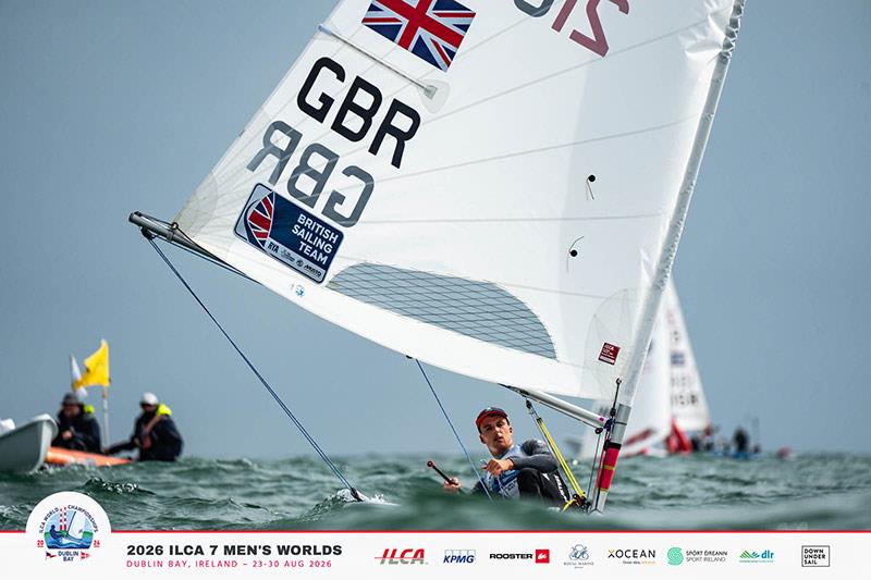 2026 ILCA 7 Men's World Championship in Dublin Bay Day 2 - photo © Jordan Roberts / Down Under Sail
