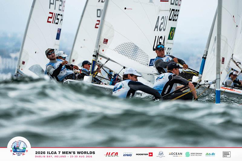 2026 ILCA 7 Men's World Championship in Dublin Bay Day 2 - photo © Jordan Roberts / Down Under Sail