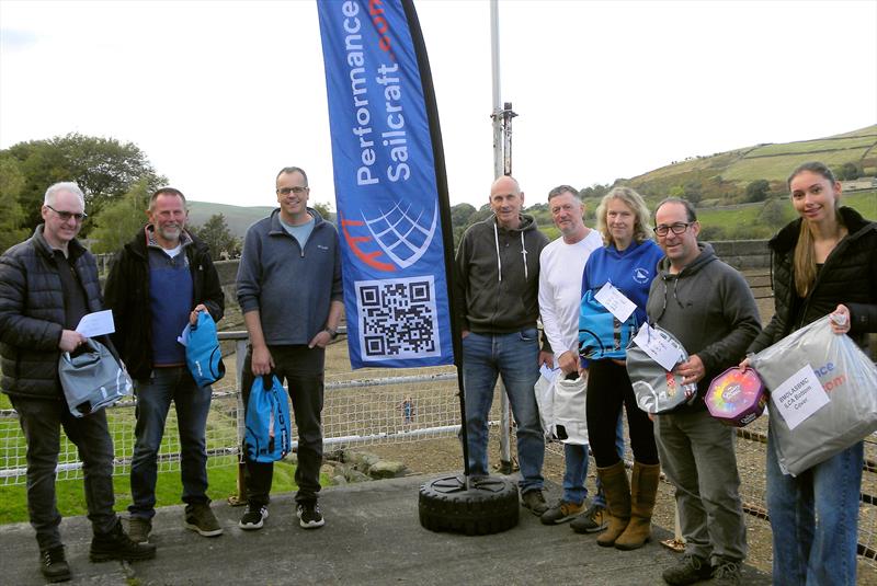 ILCA Northern Circuit prizewinners photo copyright Mick Scholes taken at Dovestone Sailing Club and featuring the ILCA 7 class