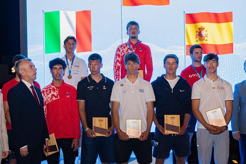ILCA U21 Europeans at Bodrum ILCA 7 Under 19 Prize Winners - photo © Gokay Peksev / Turkish Sailing Federation