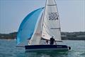 Verity (first lady helm) and Jonno Cunliffe - Cardigan Bay Regatta at New Quay YC © Sara Powell