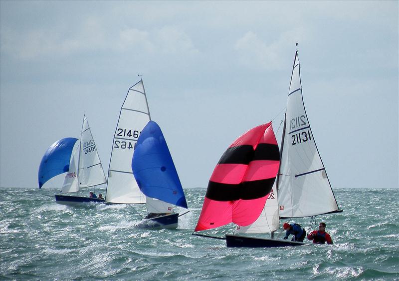 Laser 2000s at Pevensey Bay photo copyright Gary Kinch taken at Pevensey Bay Sailing Club and featuring the 2000 class