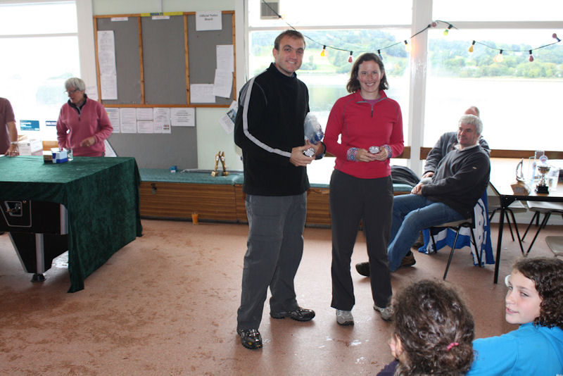 Iain and Sarah Yardley finish as runners-up in the inaugural Laser 2000 Euro Cup Series photo copyright Kevin Guinan taken at Bala Sailing Club and featuring the 2000 class