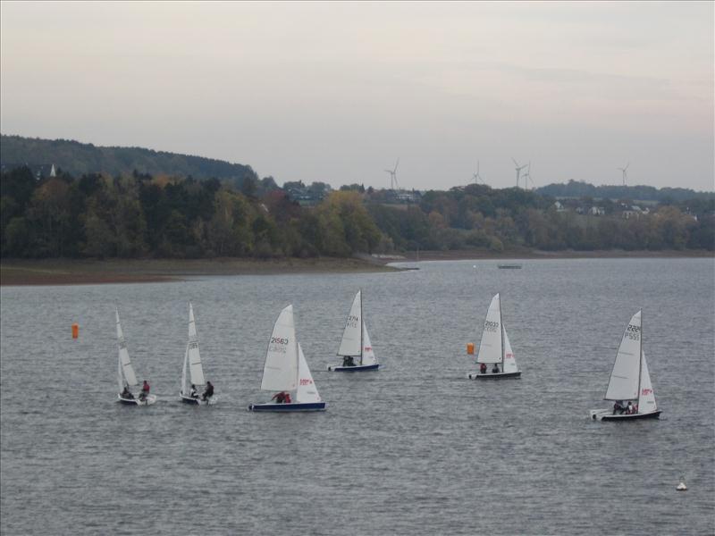 Laser 2000 Eurocup at Lake Möhnesee photo copyright Judith Baldwin taken at British Möhnesee Sail Training Centre and featuring the 2000 class