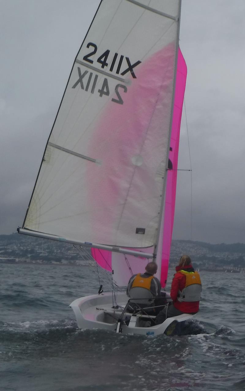 2000 Class National Championships day 1 photo copyright Mark Foley taken at Brixham Yacht Club and featuring the 2000 class