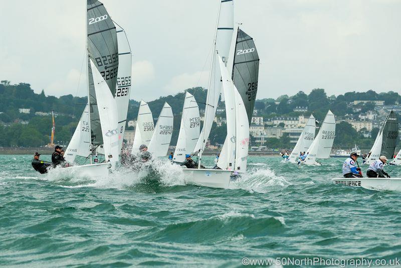 2000 Class Association UK National Championships at Torbay photo copyright Tania Hutchings / www.50northphotography.co.uk taken at Royal Torbay Yacht Club and featuring the 2000 class