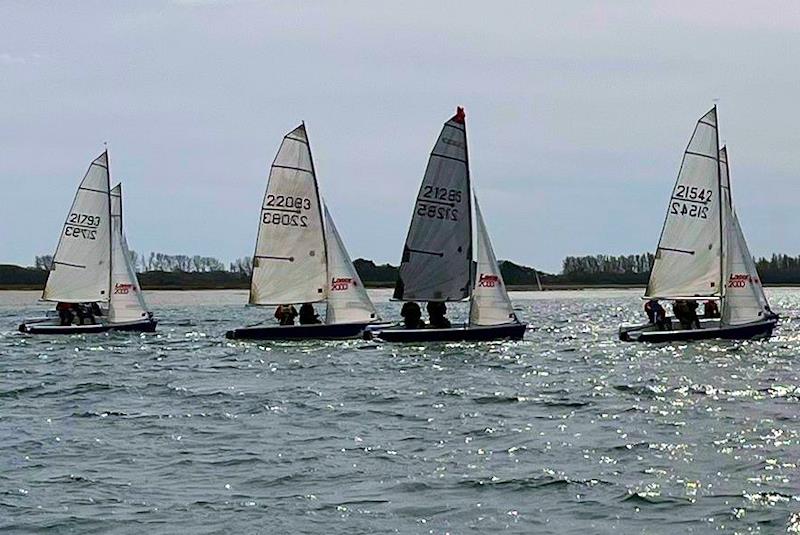 2000 Class training weekend at Thorney Island photo copyright Gemma Burridge taken at Thorney Island Sailing Club and featuring the 2000 class