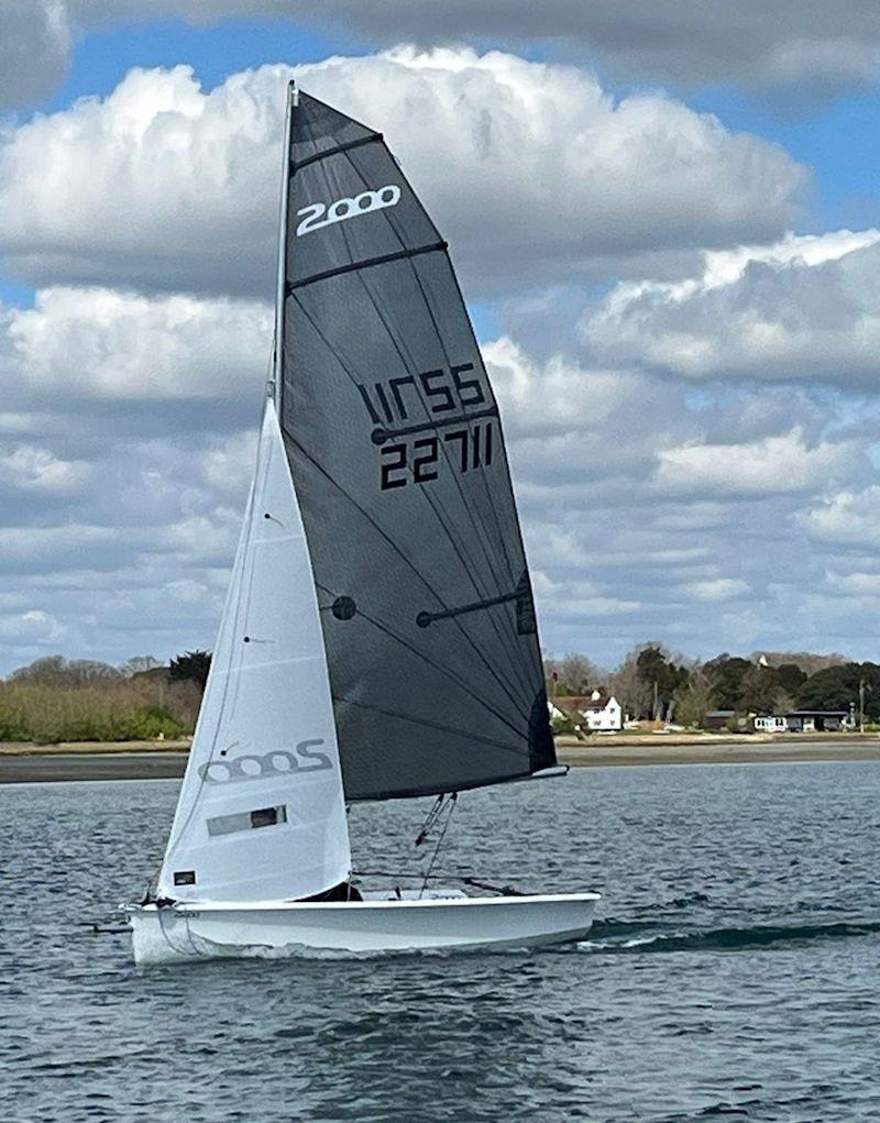 2000 Class training weekend at Thorney Island photo copyright Gemma Burridge taken at Thorney Island Sailing Club and featuring the 2000 class