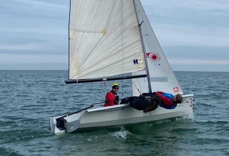 All Girls Training Day with KSSA, The Magena Project and Downs SC photo copyright Emma Mcfarlane taken at Downs Sailing Club and featuring the 2000 class