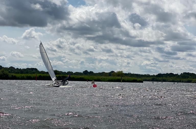 Norfolk Punt Club Sunday racing photo copyright Alan David taken at Norfolk Punt Club and featuring the 2000 class