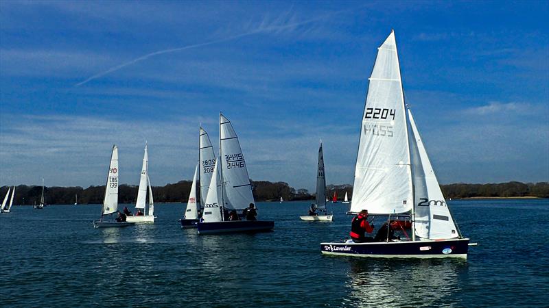 Chichester Yacht Club Snowflake Series 2024 Day 2 photo copyright Chris Hodge taken at Chichester Yacht Club and featuring the 2000 class