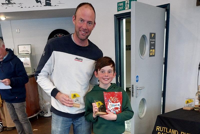 Ben and Sam Pascoe, second overall - 2000 class Inland Championship at Rutland - photo © Gemma Burridge