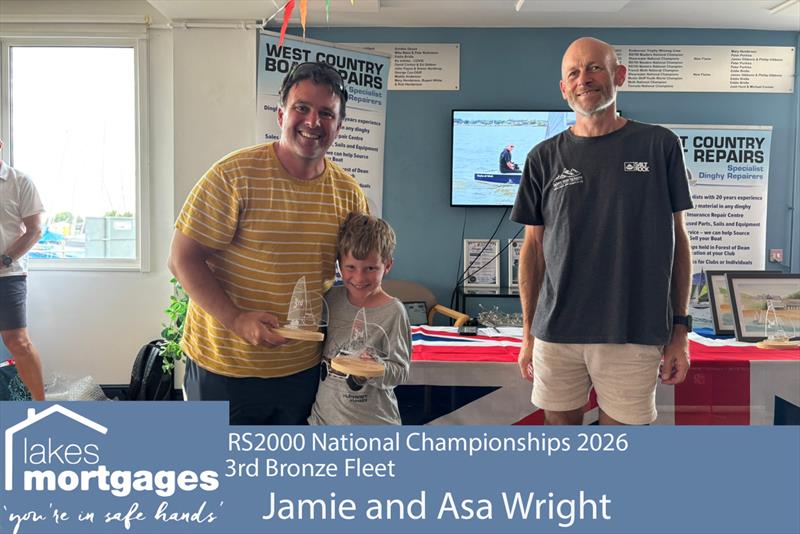 Bronze fleet 3rd - Jamie and Asa Wright - Lakes Mortgages RS2000 Nationals at Brightlingsea - photo © Ocelot Photography