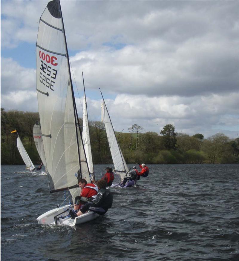 3000s at Killington photo copyright Tony Hunt taken at Killington Sailing Association and featuring the 3000 class