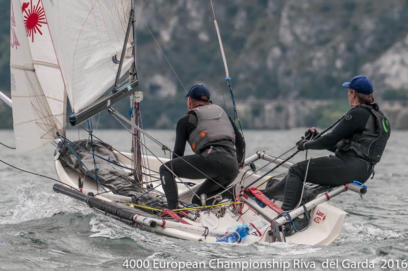 4000 class European Championships at Garda 2016 photo copyright Renato Tebaldi taken at Fraglia Vela Riva and featuring the 4000 class