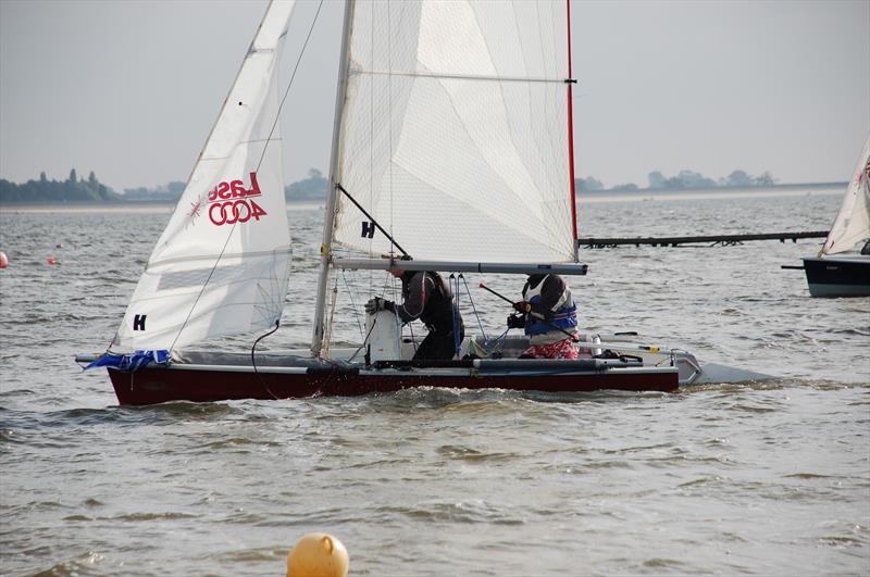 4000s at Grafham photo copyright Richard de Fleury taken at Grafham Water Sailing Club and featuring the 4000 class