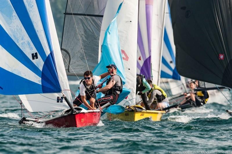 4000 Europeans on Lake Como - photo © Renato Tebaldi