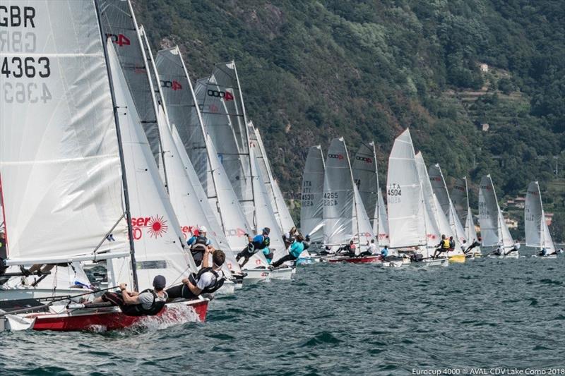 4000 Europeans on Lake Como - photo © Renato Tebaldi