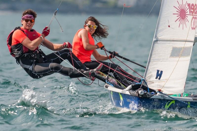 4000 Europeans on Lake Como photo copyright Renato Tebaldi taken at Centro Vela Alto Lario and featuring the 4000 class